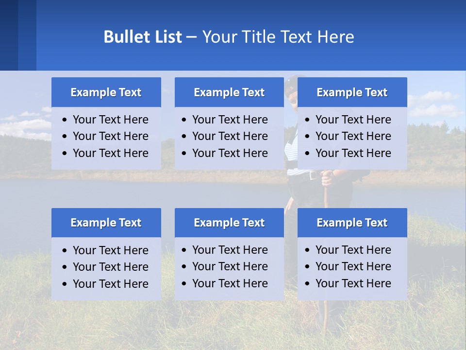 Obesity Female Outdoor PowerPoint Template