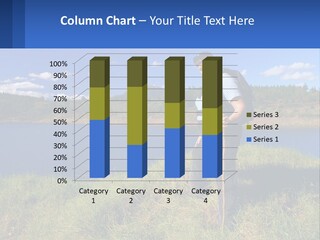 Obesity Female Outdoor PowerPoint Template