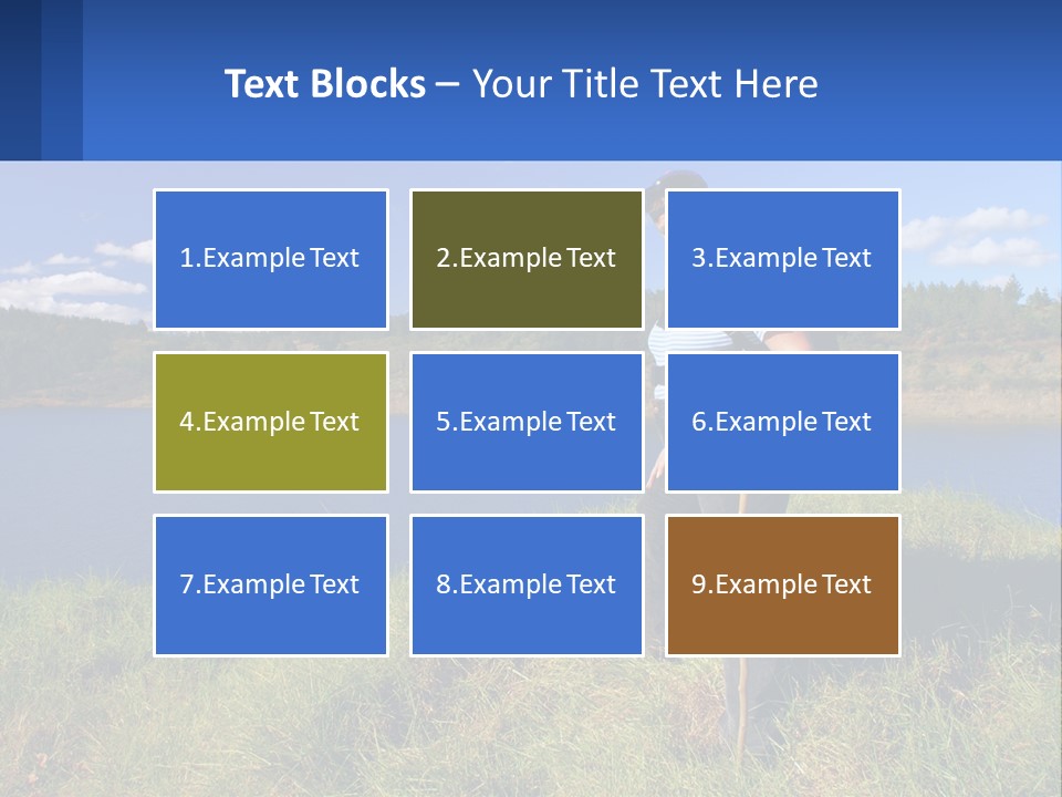 Obesity Female Outdoor PowerPoint Template