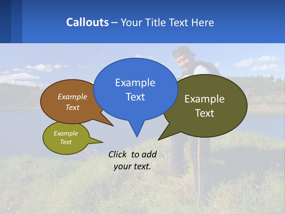 Obesity Female Outdoor PowerPoint Template