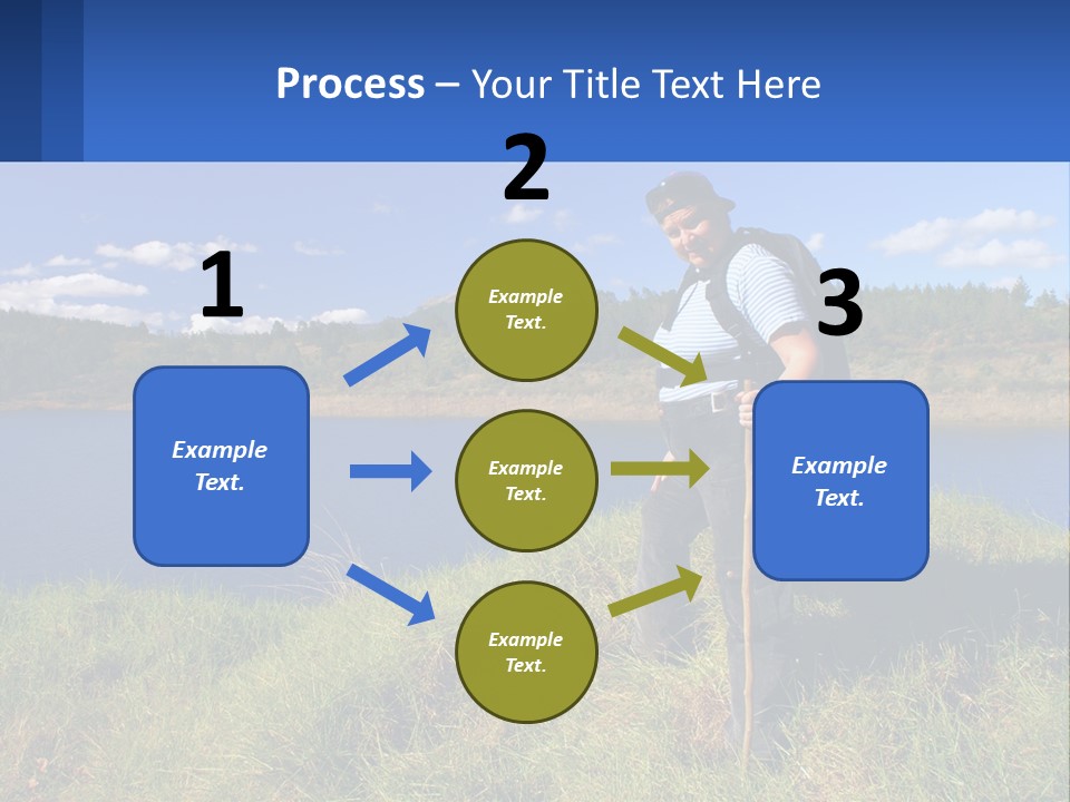 Obesity Female Outdoor PowerPoint Template