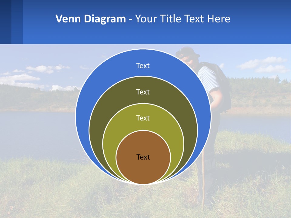 Obesity Female Outdoor PowerPoint Template