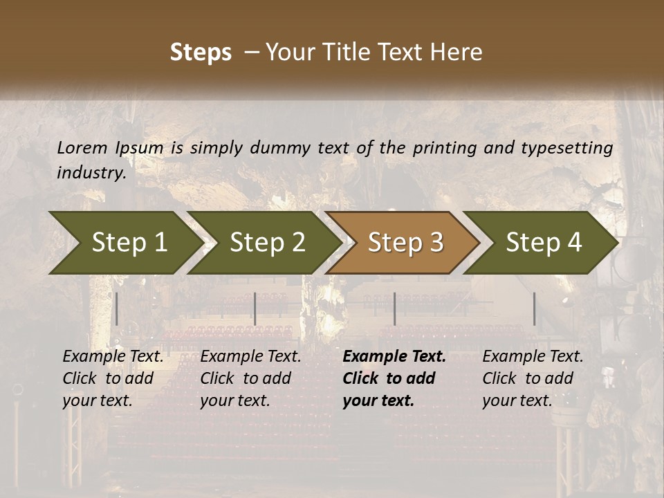 Conditions Inside Gibraltar PowerPoint Template