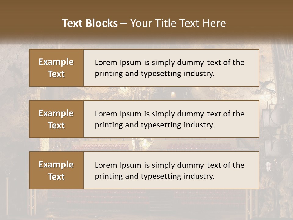 Conditions Inside Gibraltar PowerPoint Template