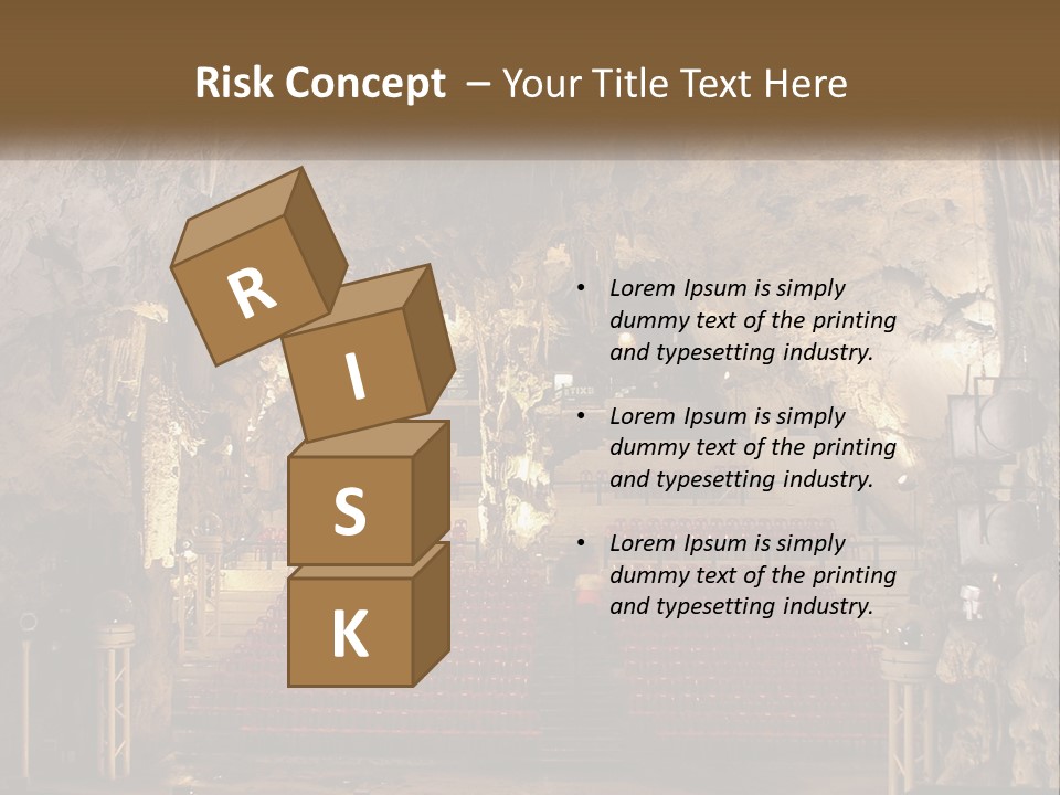 Conditions Inside Gibraltar PowerPoint Template