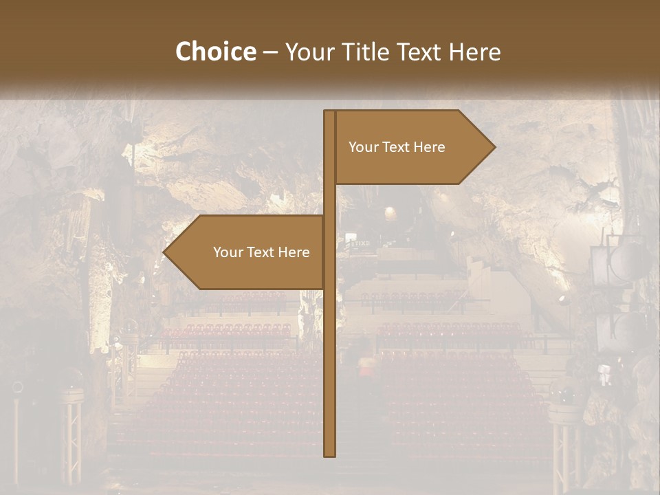Conditions Inside Gibraltar PowerPoint Template