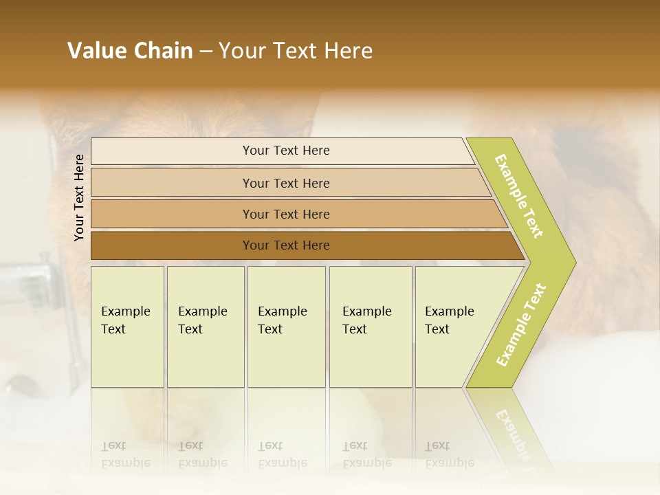 Taking Bath Water PowerPoint Template