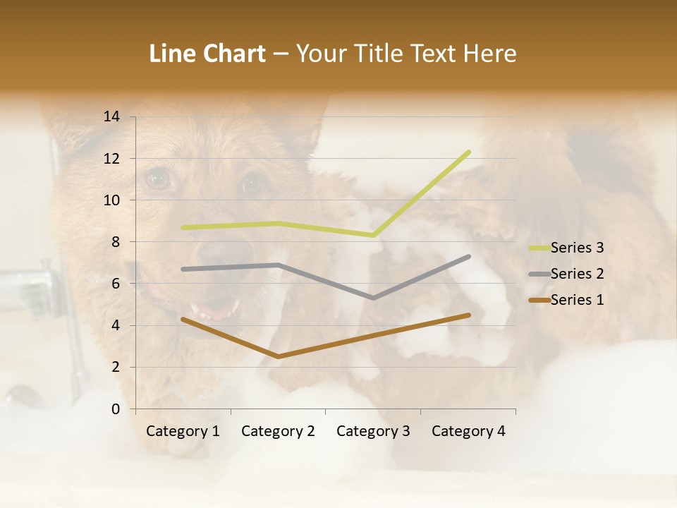 Taking Bath Water PowerPoint Template