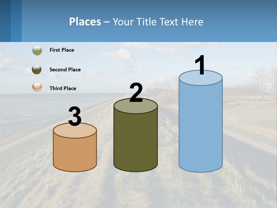 Wetlands Tidal High PowerPoint Template