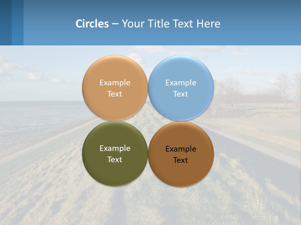 Wetlands Tidal High PowerPoint Template