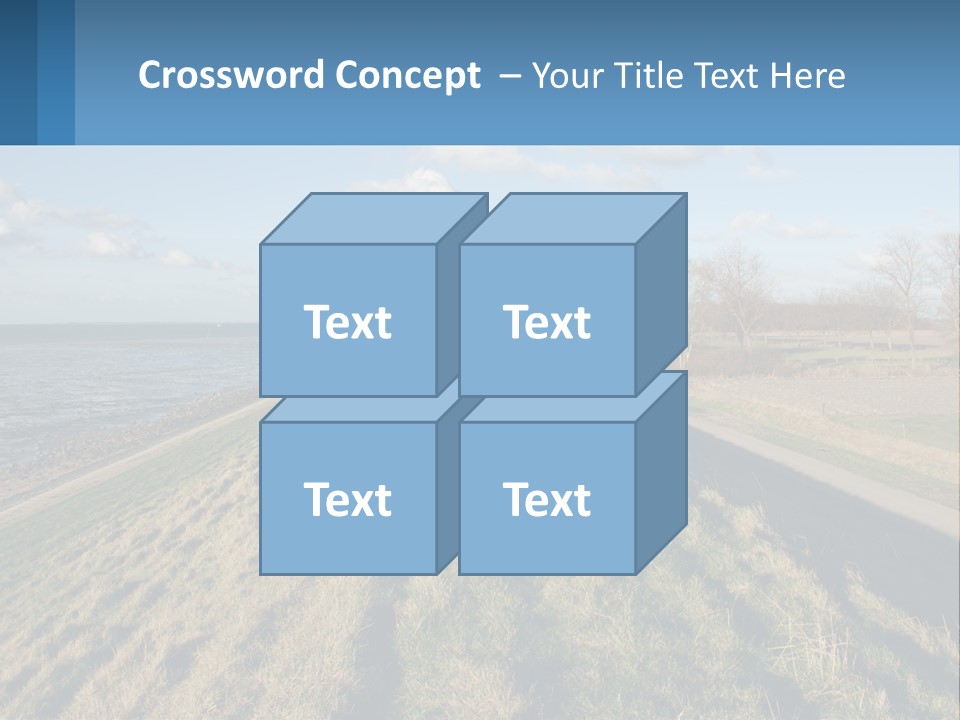 Wetlands Tidal High PowerPoint Template