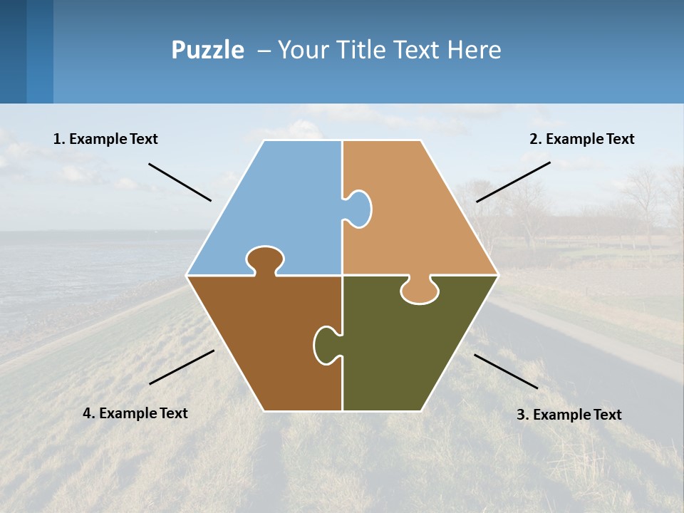 Wetlands Tidal High PowerPoint Template