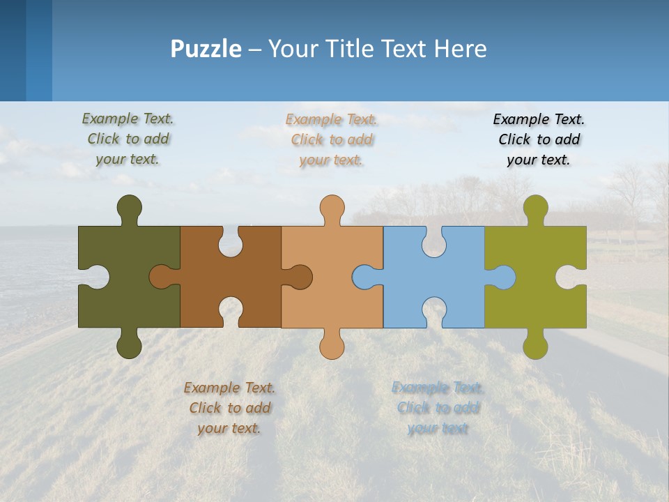 Wetlands Tidal High PowerPoint Template