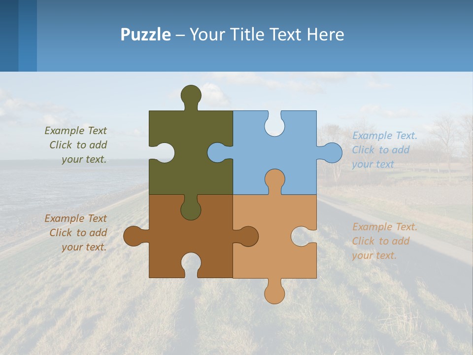 Wetlands Tidal High PowerPoint Template