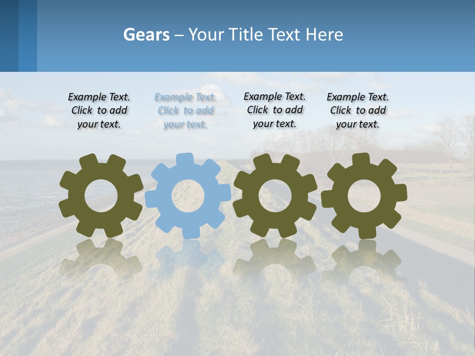 Wetlands Tidal High PowerPoint Template