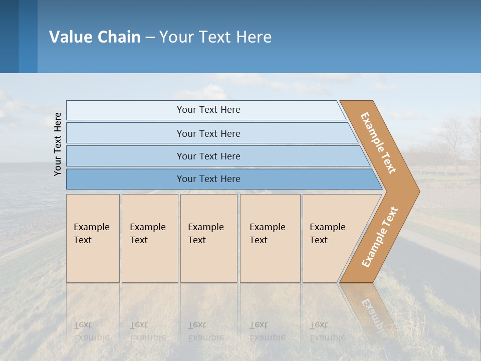 Wetlands Tidal High PowerPoint Template