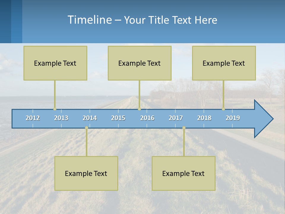 Wetlands Tidal High PowerPoint Template