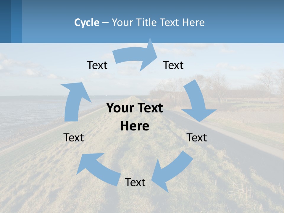 Wetlands Tidal High PowerPoint Template