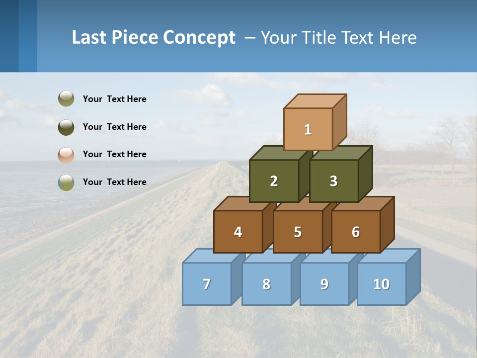 Wetlands Tidal High PowerPoint Template