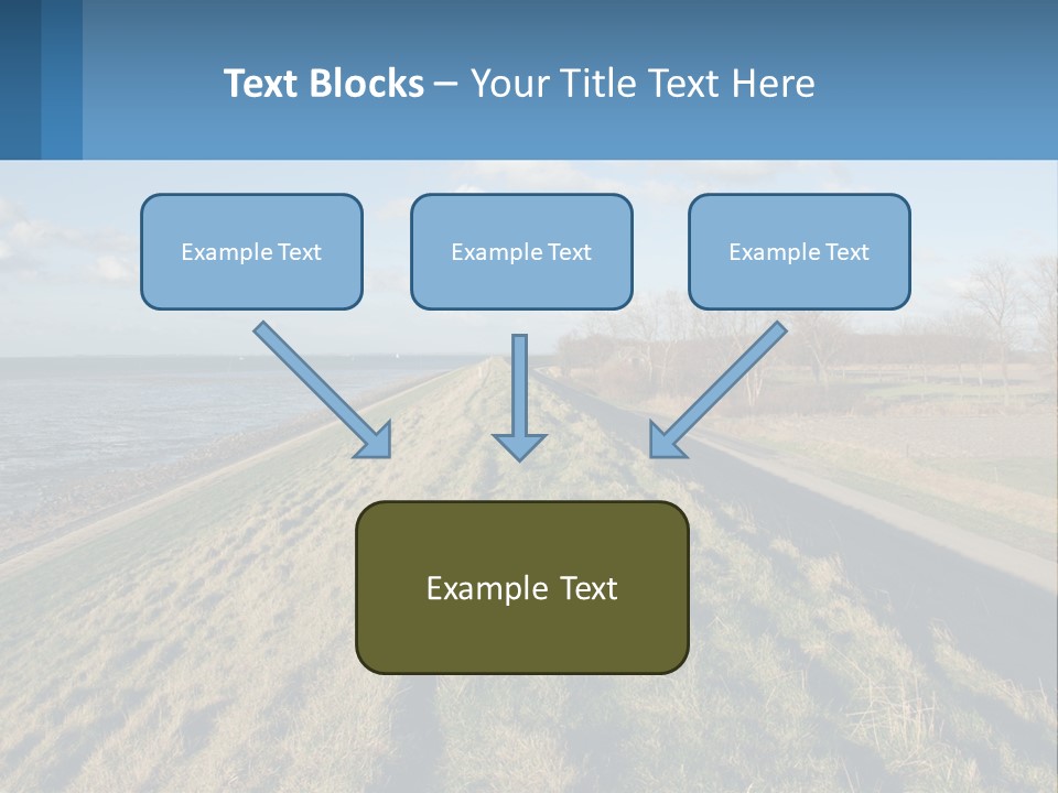 Wetlands Tidal High PowerPoint Template