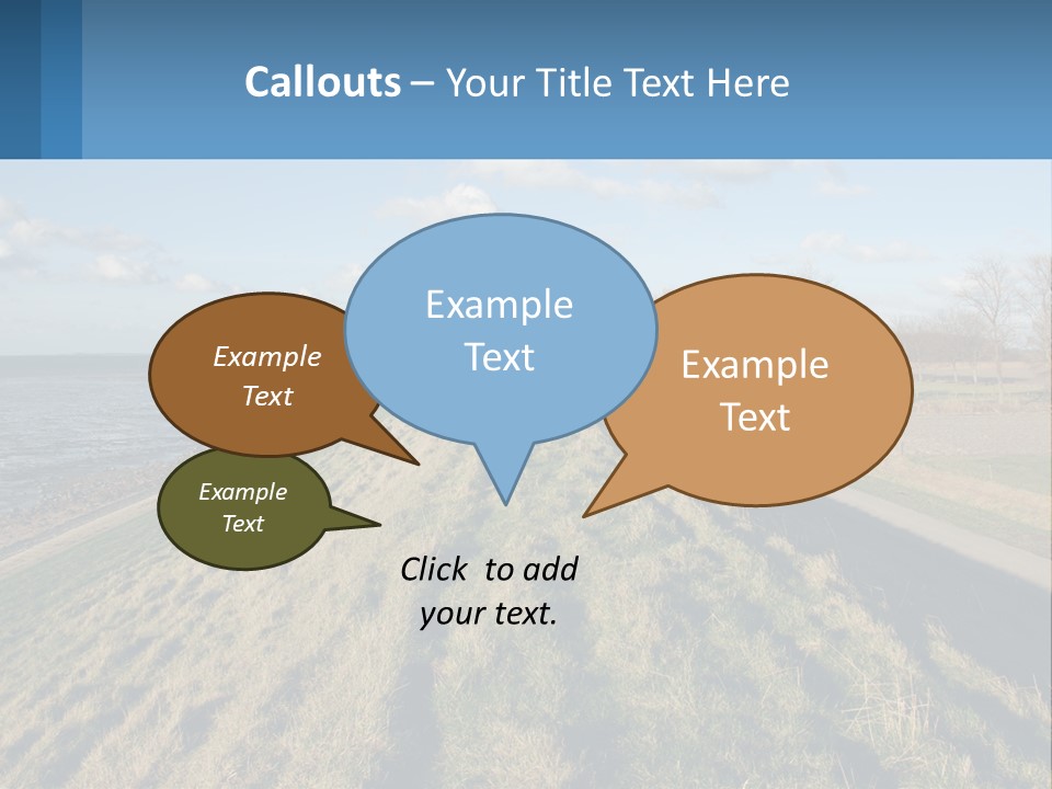 Wetlands Tidal High PowerPoint Template