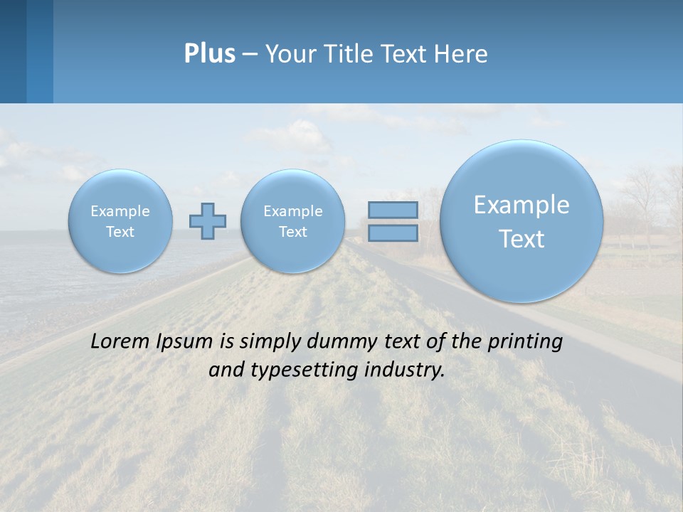 Wetlands Tidal High PowerPoint Template