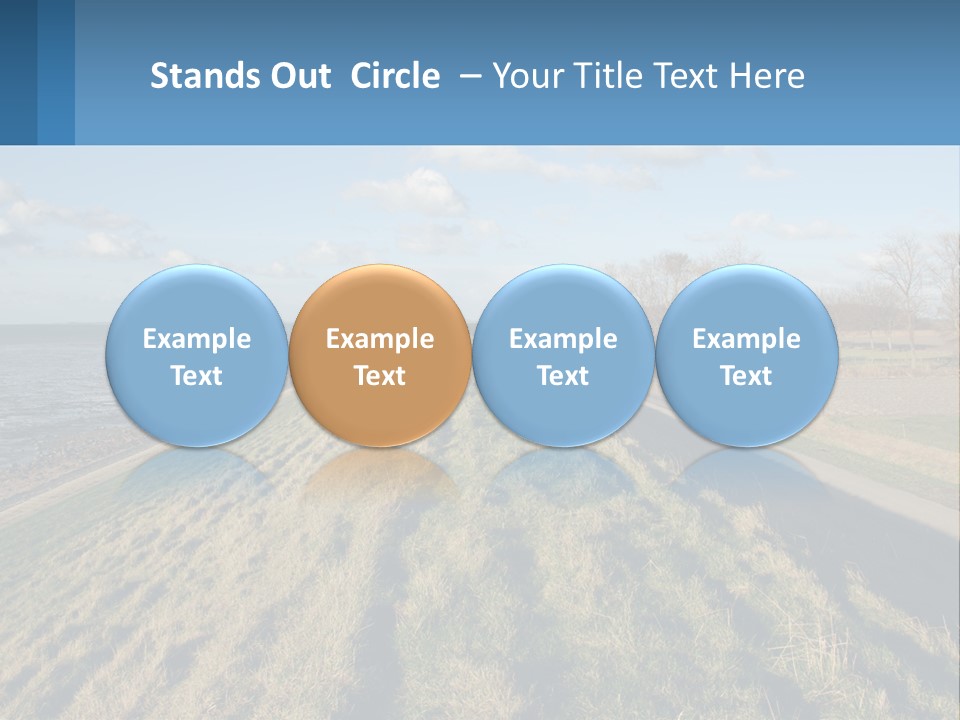 Wetlands Tidal High PowerPoint Template