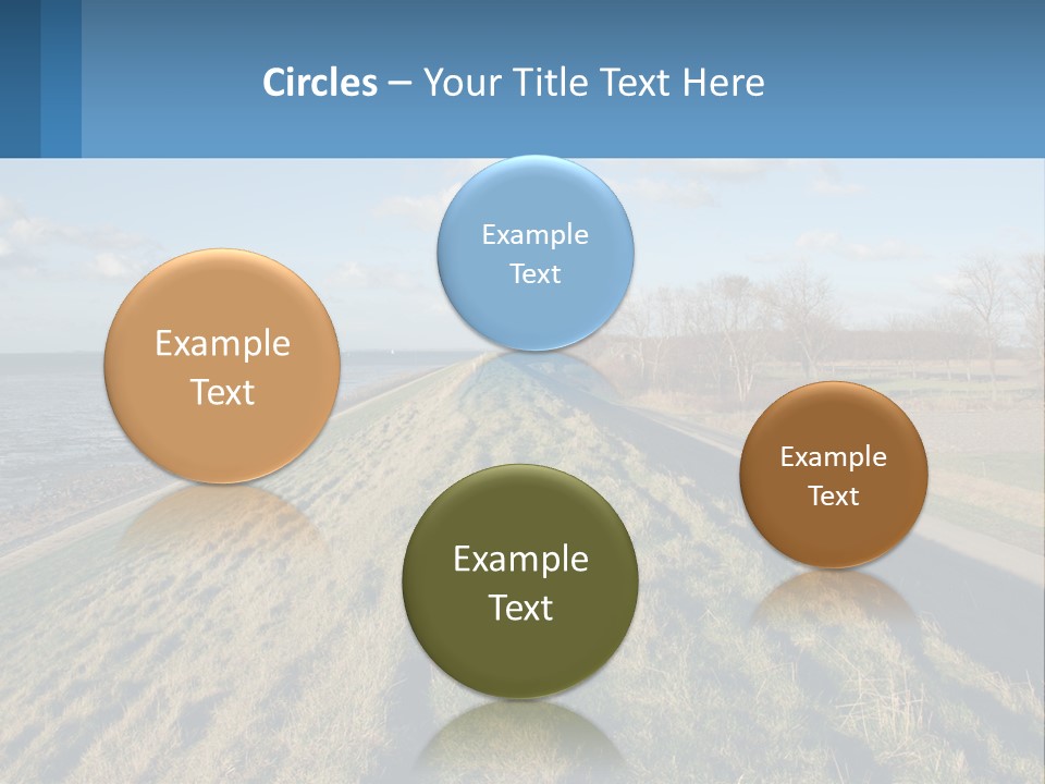 Wetlands Tidal High PowerPoint Template