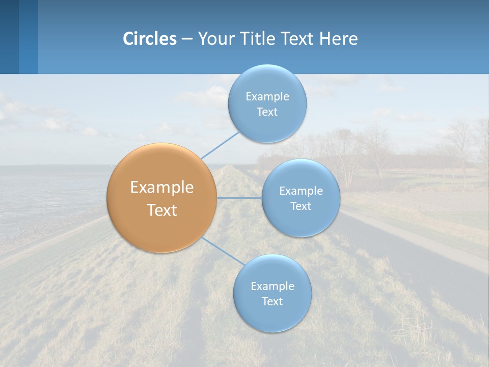 Wetlands Tidal High PowerPoint Template