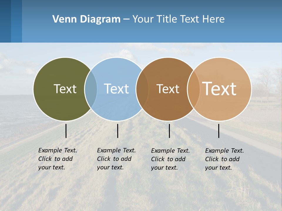 Wetlands Tidal High PowerPoint Template