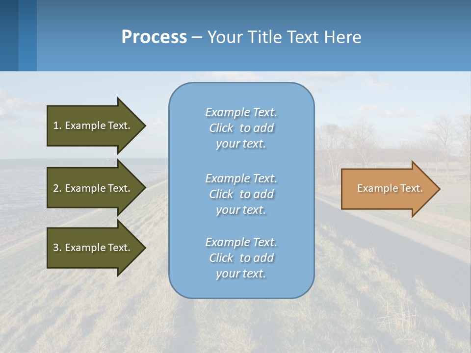 Wetlands Tidal High PowerPoint Template