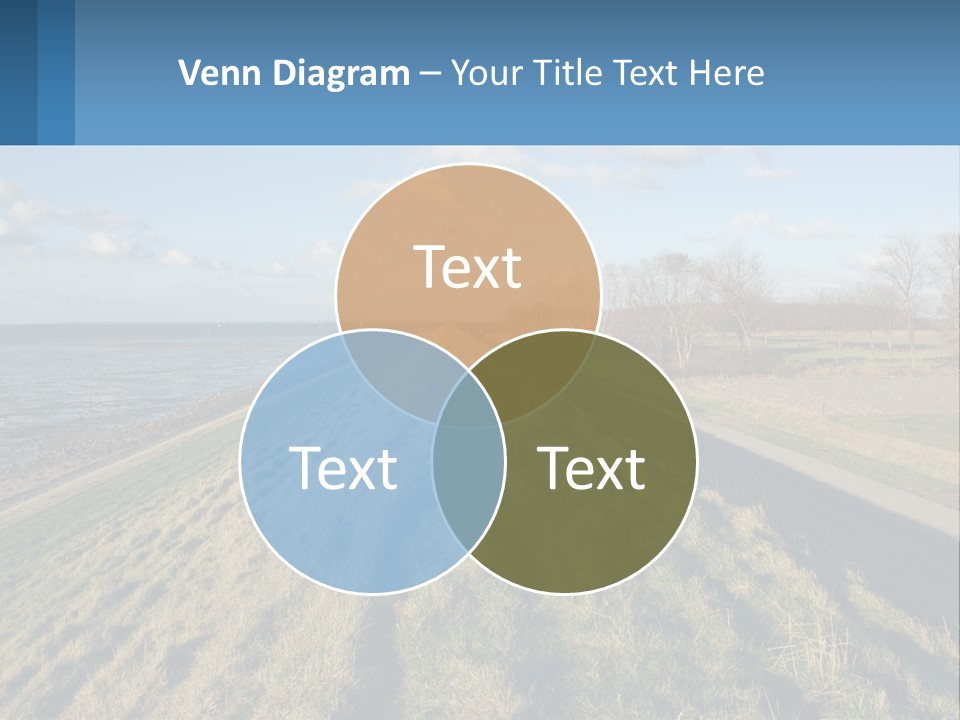 Wetlands Tidal High PowerPoint Template