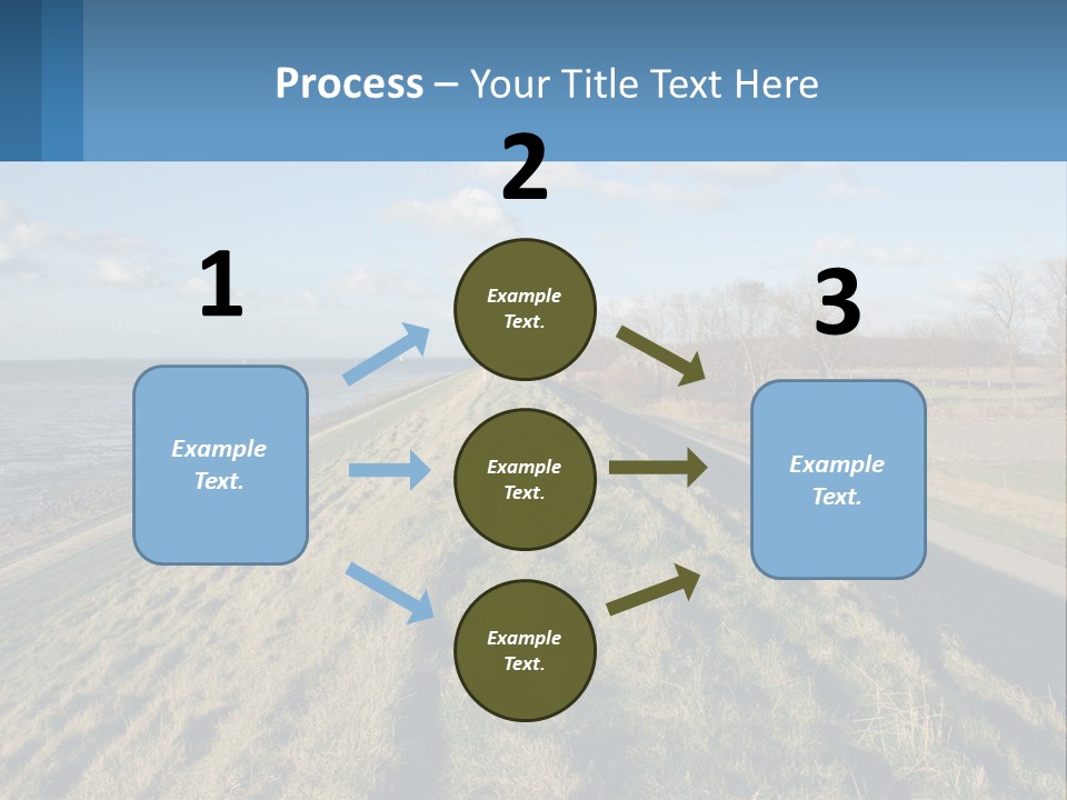 Wetlands Tidal High PowerPoint Template