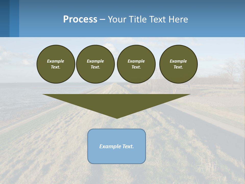 Wetlands Tidal High PowerPoint Template