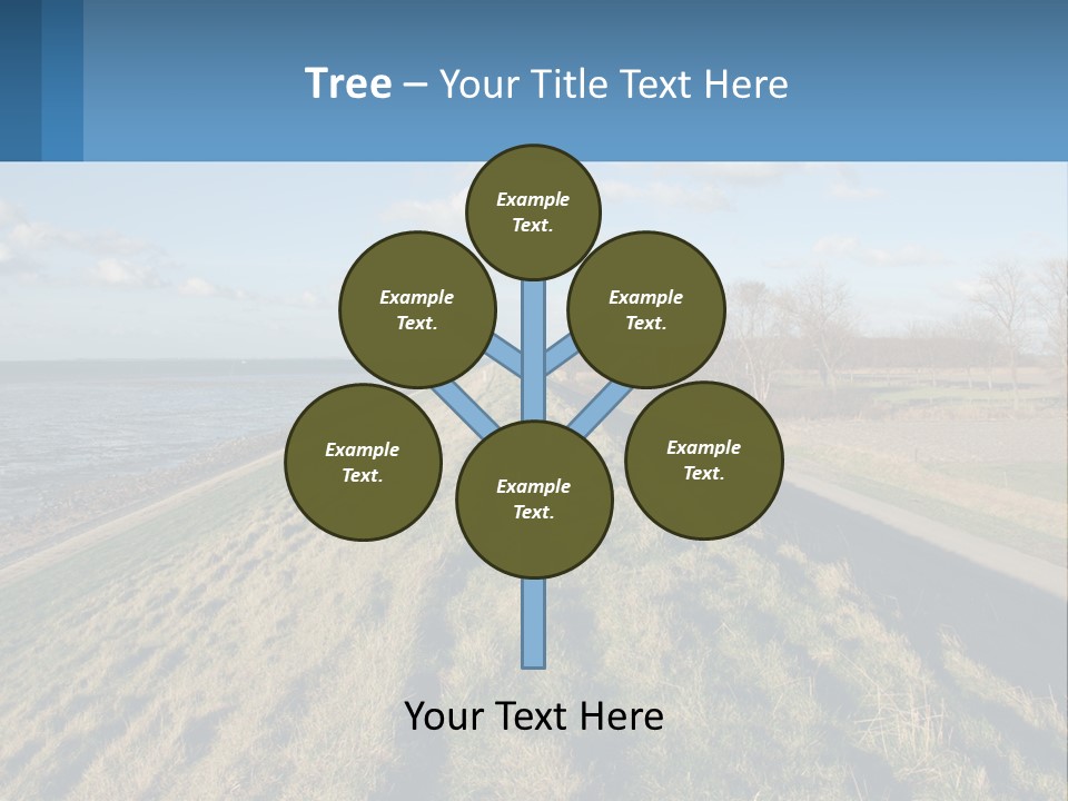 Wetlands Tidal High PowerPoint Template