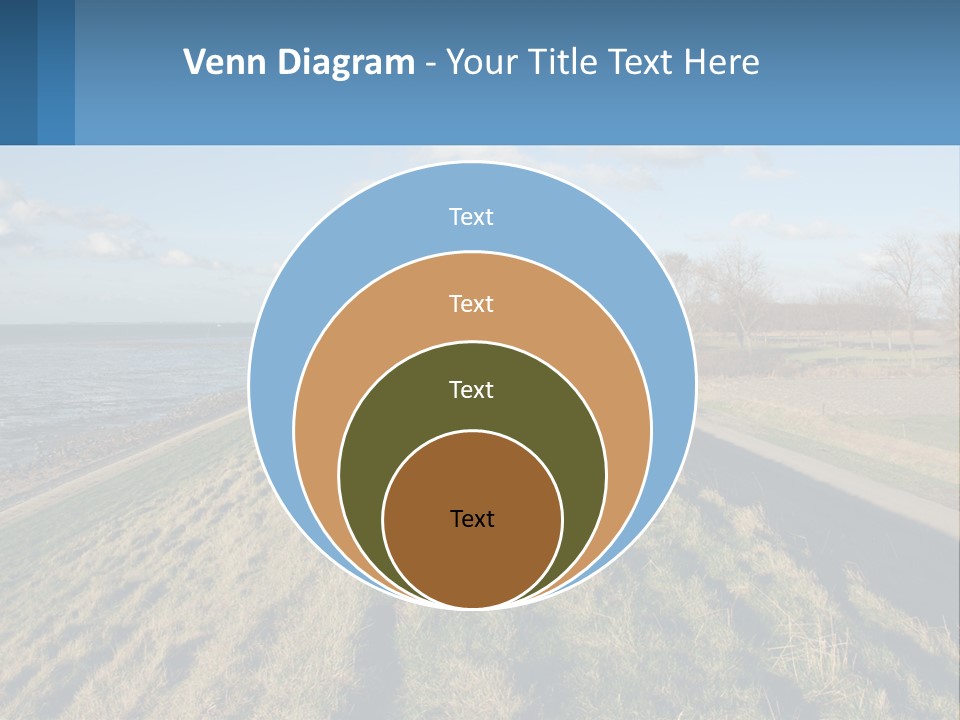 Wetlands Tidal High PowerPoint Template