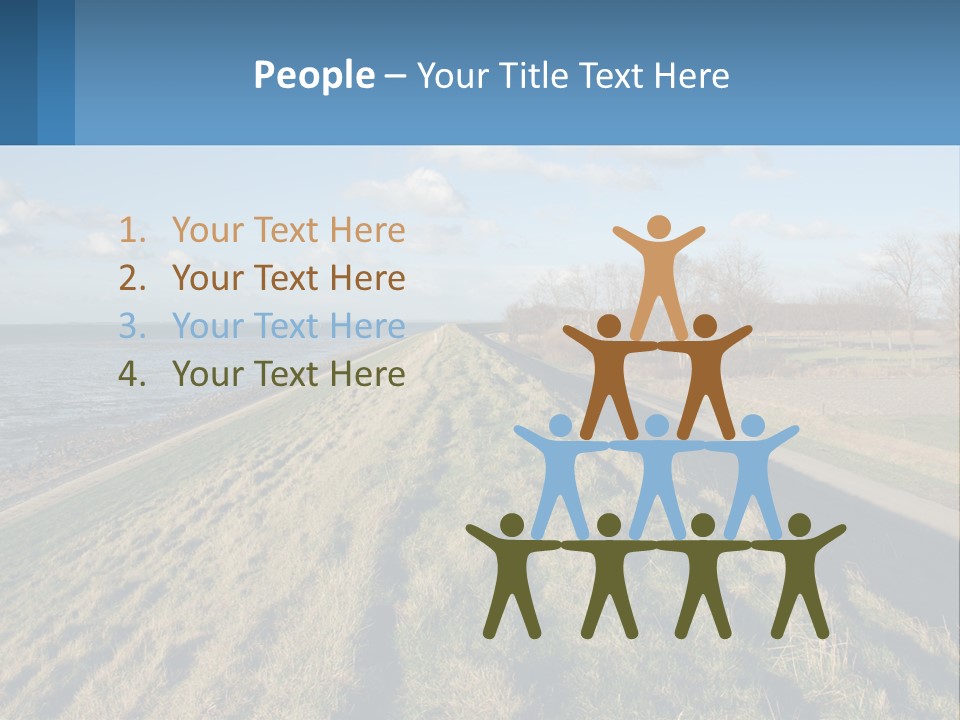 Wetlands Tidal High PowerPoint Template