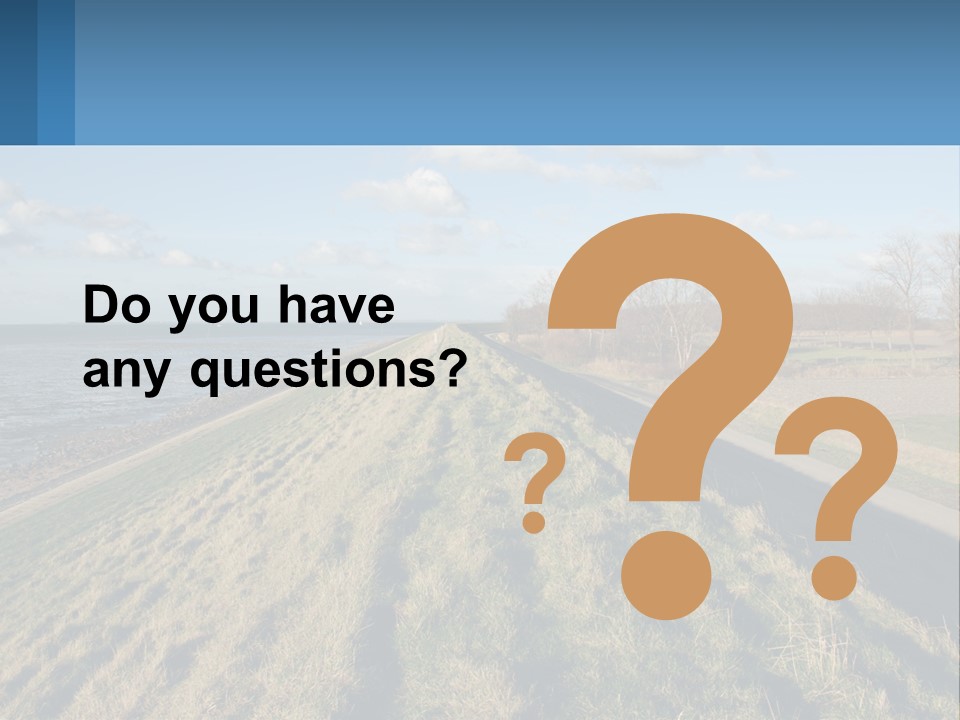 Wetlands Tidal High PowerPoint Template