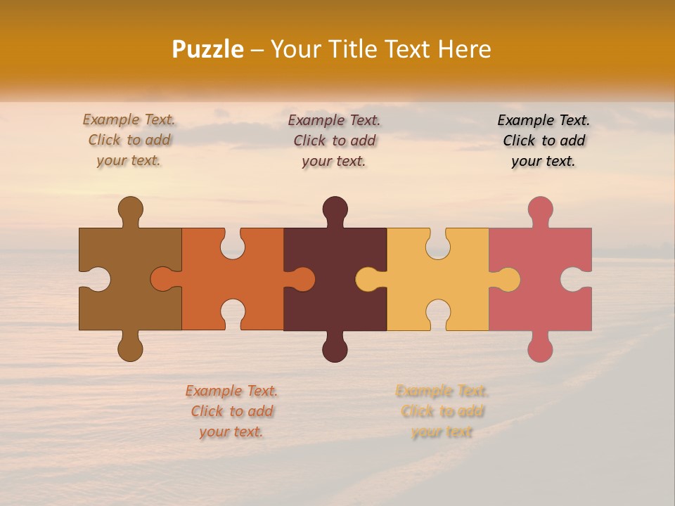 Color Molten Beautiful PowerPoint Template