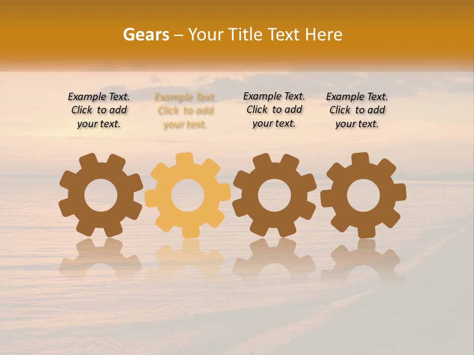 Color Molten Beautiful PowerPoint Template