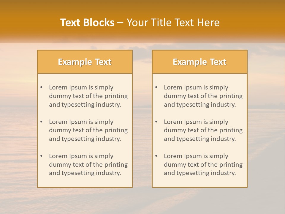 Color Molten Beautiful PowerPoint Template