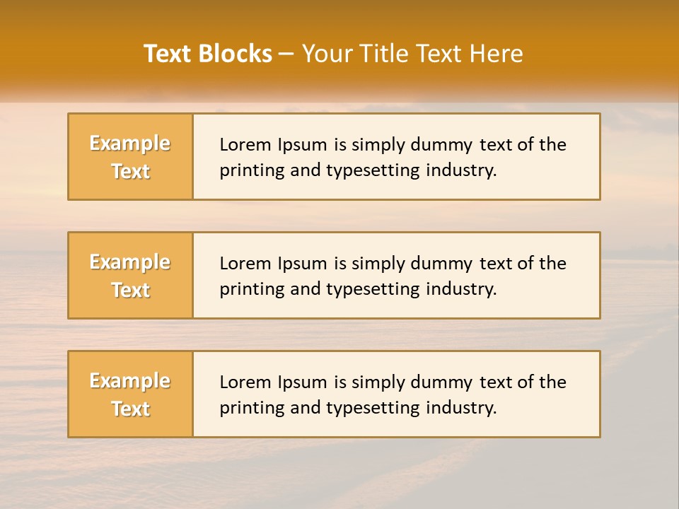 Color Molten Beautiful PowerPoint Template