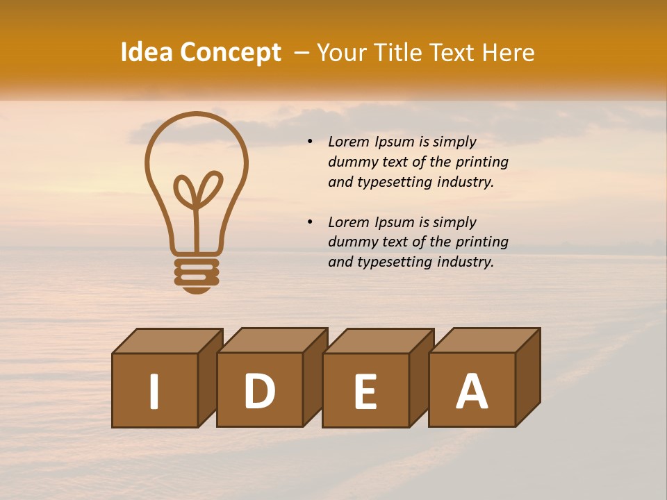 Color Molten Beautiful PowerPoint Template