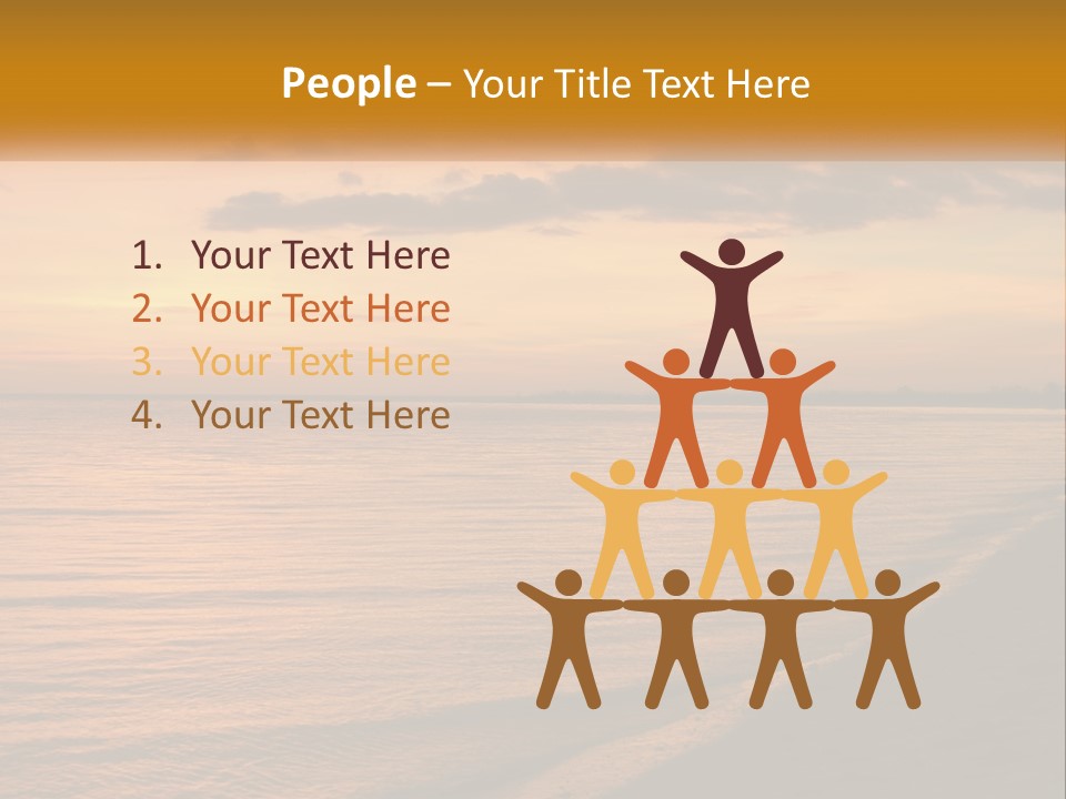 Color Molten Beautiful PowerPoint Template