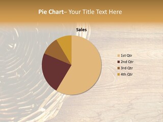 Straw Chair Surface PowerPoint Template