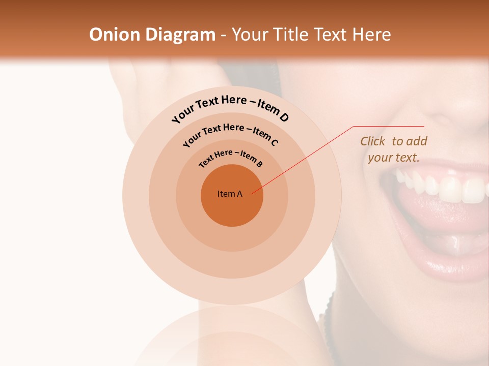 Headphones Young Teenage PowerPoint Template