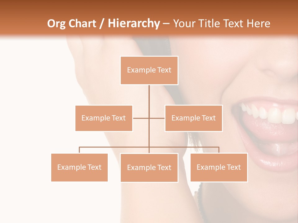 Headphones Young Teenage PowerPoint Template