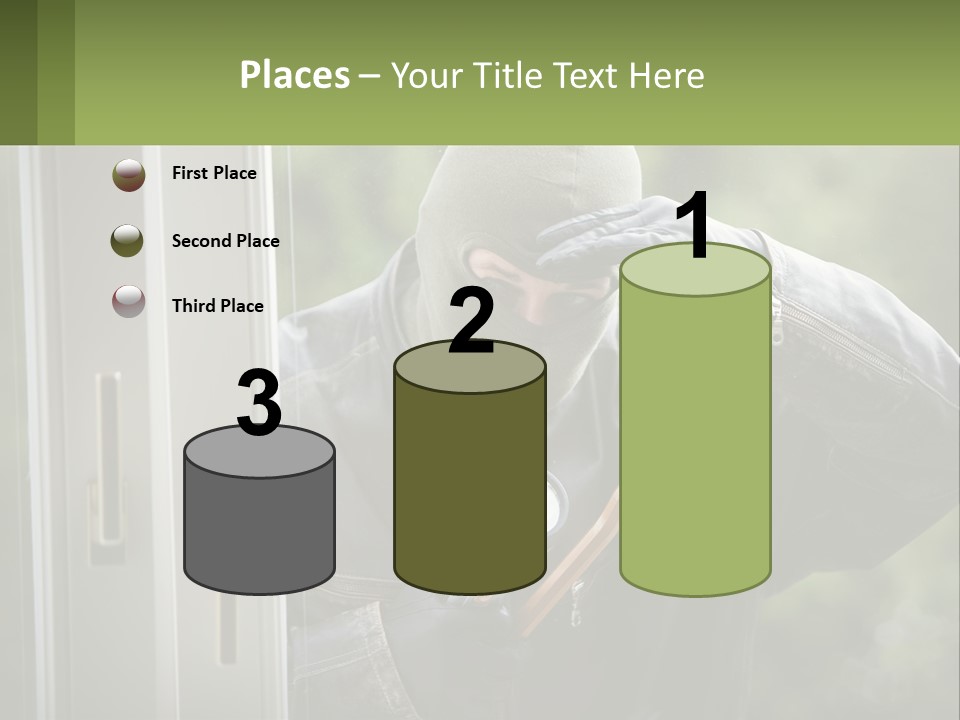 Illegal Bandit Rate PowerPoint Template