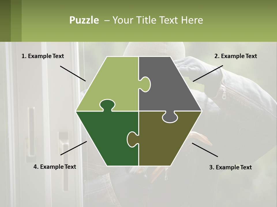 Illegal Bandit Rate PowerPoint Template