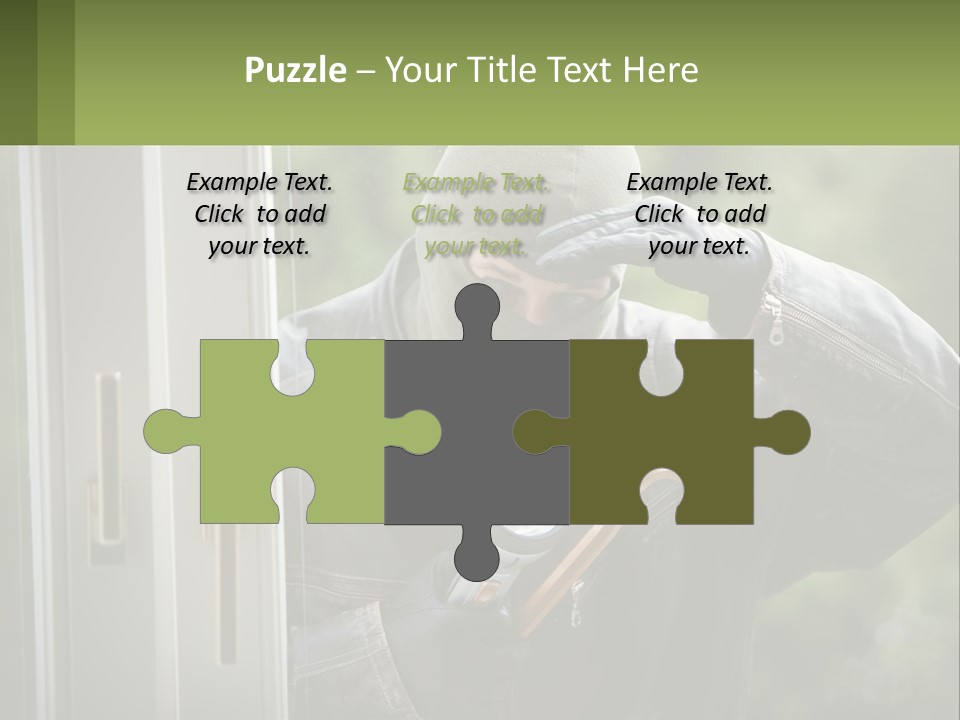 Illegal Bandit Rate PowerPoint Template